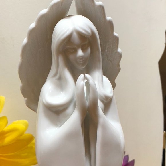 1986 J McClelland Personalized Praying Angel "Adoration" Exclusive Edition - Picture 8 of 9